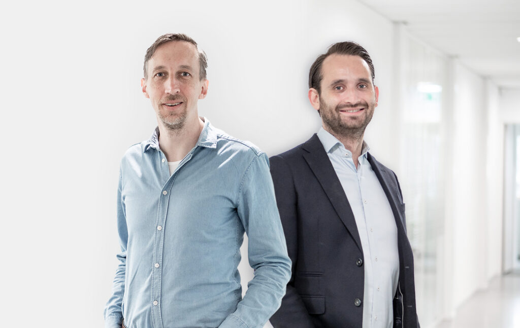 Camilo Schurink en Wytze Schouten adviseurs doelgroepenvervoer over beleid en Inkoop & Aanbesteding Forseti